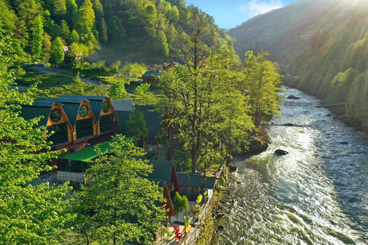 Tabiat Bungalows Otel Çamlıhemşin エクステリア 写真